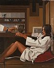 Jack Vettriano Man Of Mystery II painting